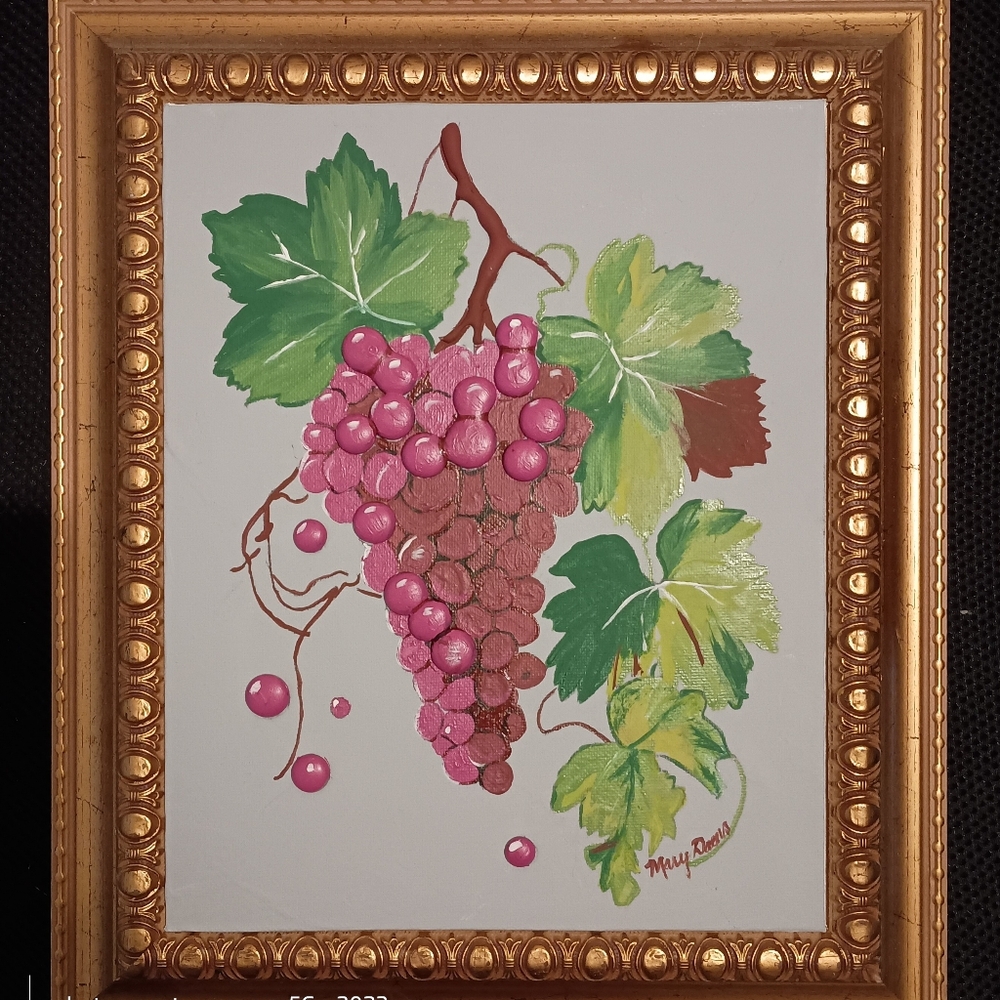Grapes painting